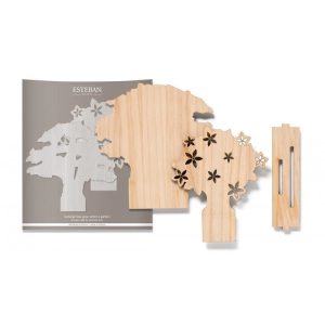 Rezerva Din Lemn design Floral