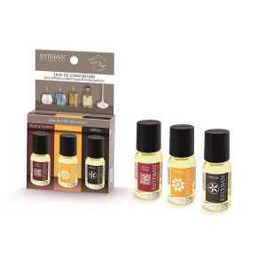 Set 3 esente ulei Teck&Tonka-Ambre-Neroli