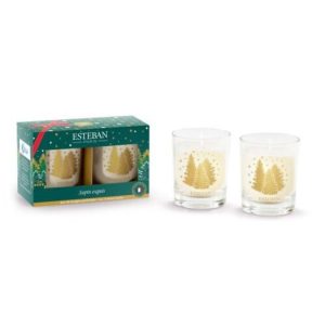 Set 2 lumanari parfumate mini 70g Exquisite Fir